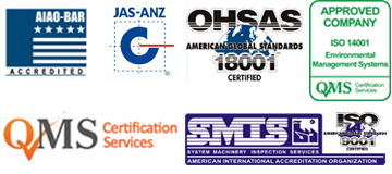 Certification logos supplied by Future Fashion